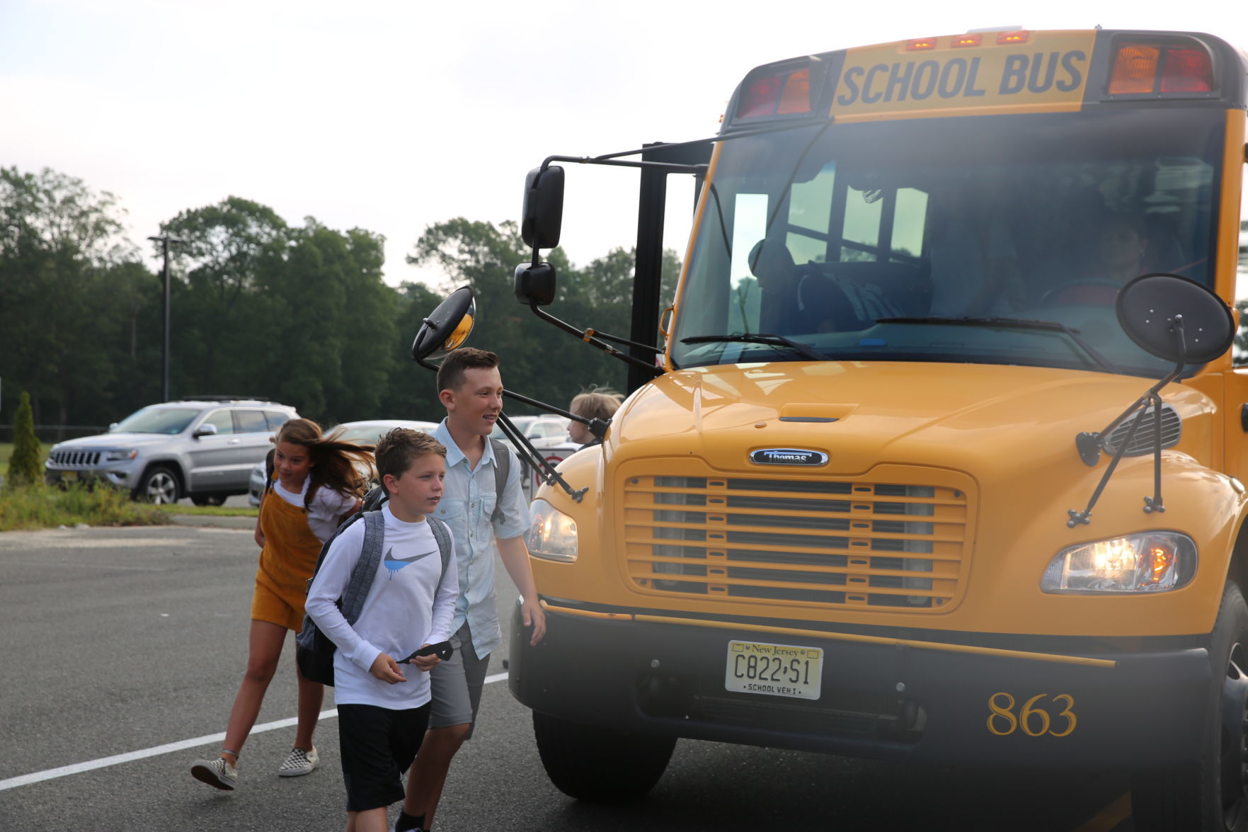 First Day at Upper Township Middle School